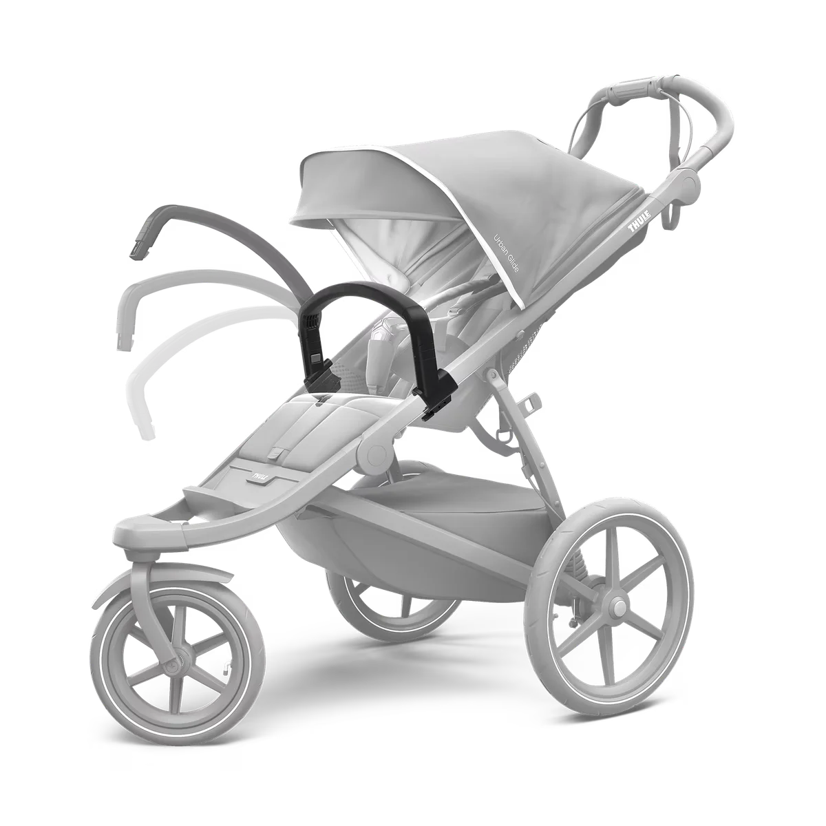 Hyr Thule Urban Glide 2 Bumper Bar med vridbar säkerhetsbygel av Parently