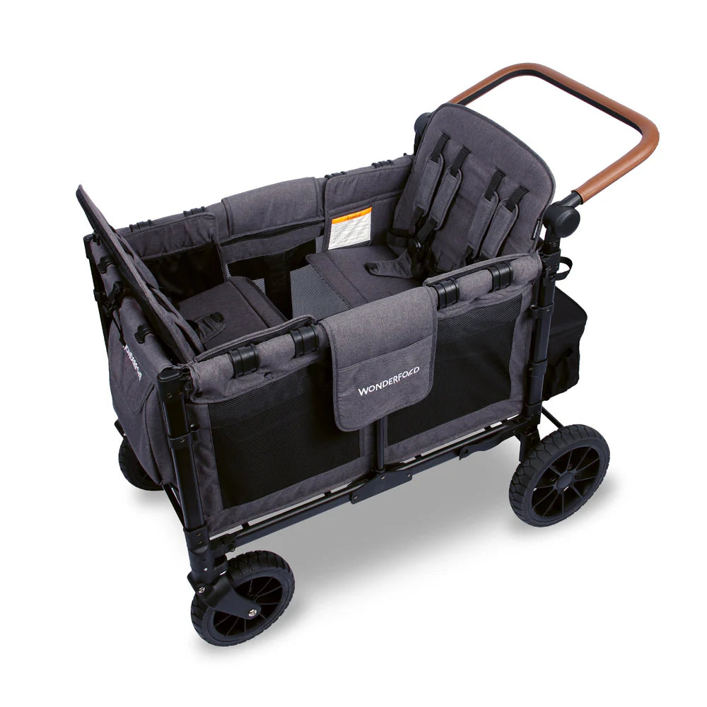 WonderFold W4 Luxe Stroller Wagon. En rymlig 4-sitsig barnvagn.