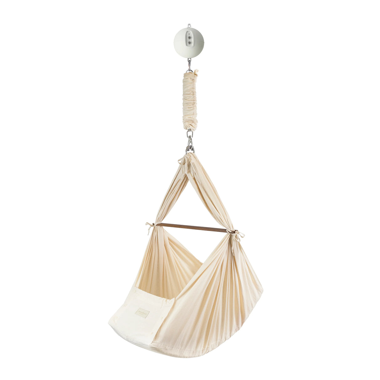 Moonboon hängvagga: välj mellan takfäste och dörrklämma