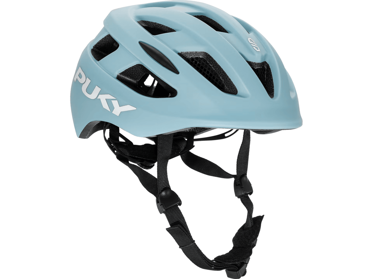 Puky hjälm S cykelhjälm för barn med huvudomkrets 48–55 cm i retroblå