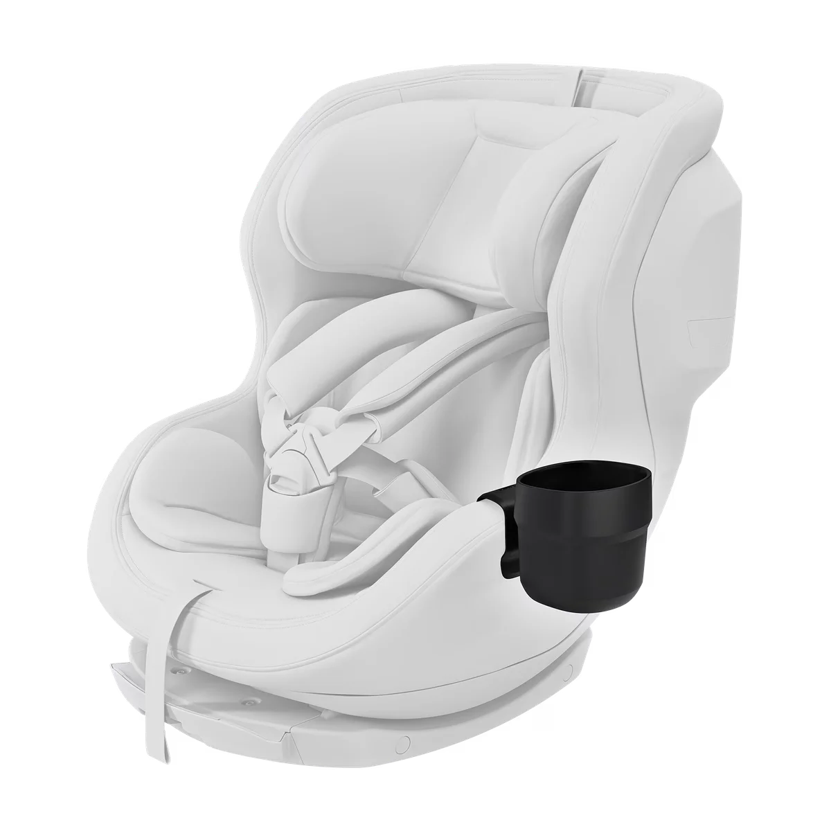 Thule Mugghållare monterad på bilbarnstolen Thule Elm.