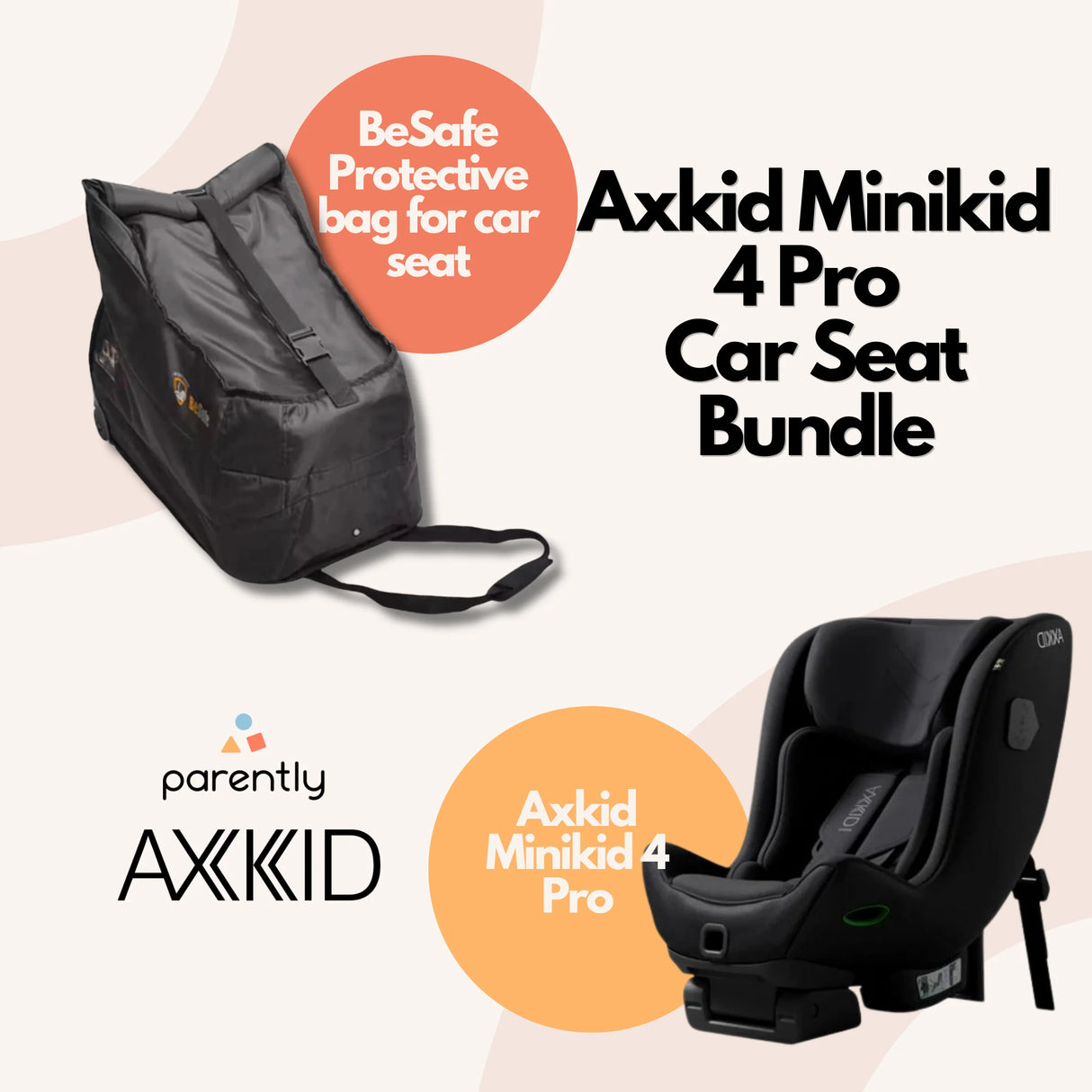 Axkid Minikid 4 Pro Car Seat Bundle