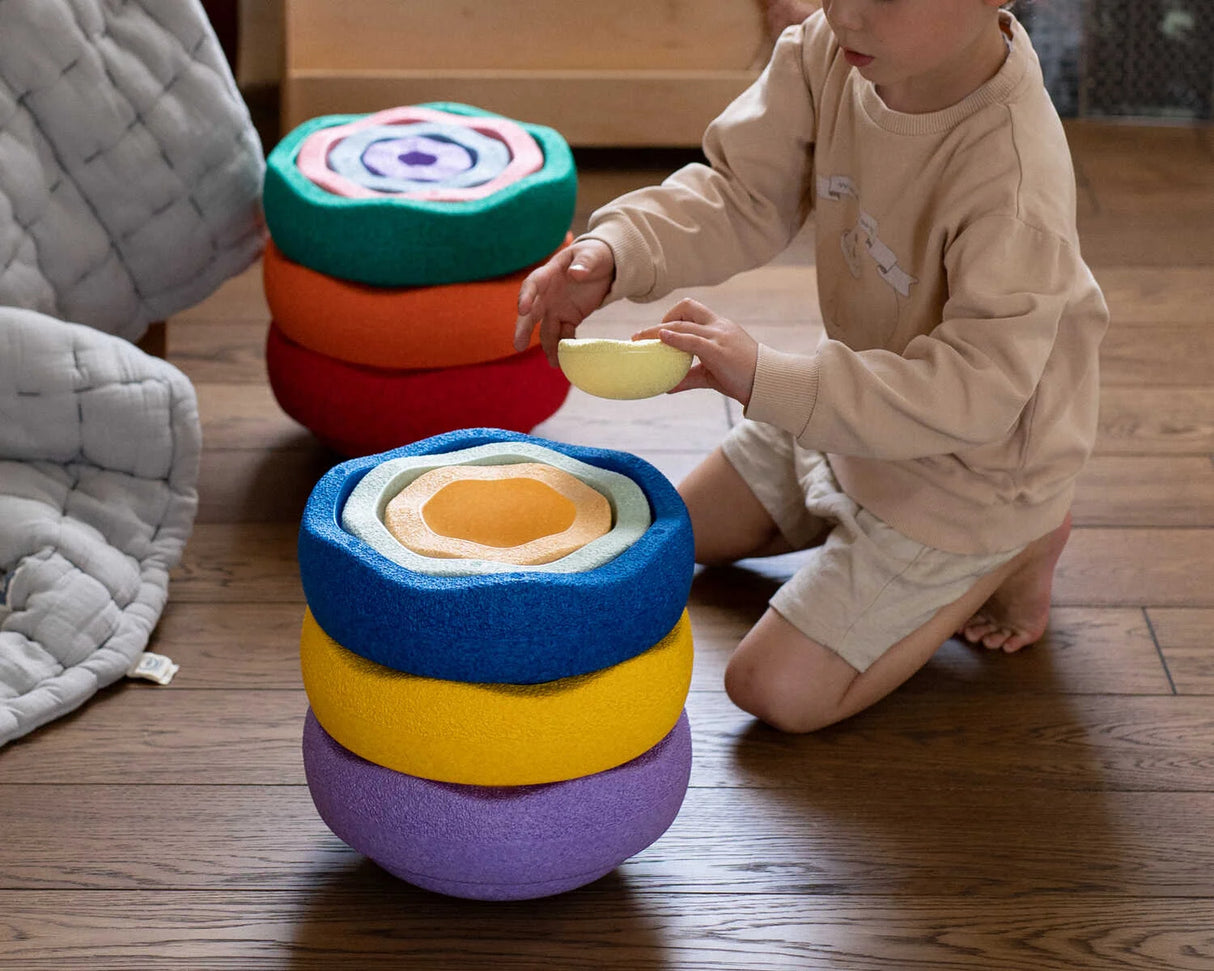 Stapelstein Rainbow Set Classic