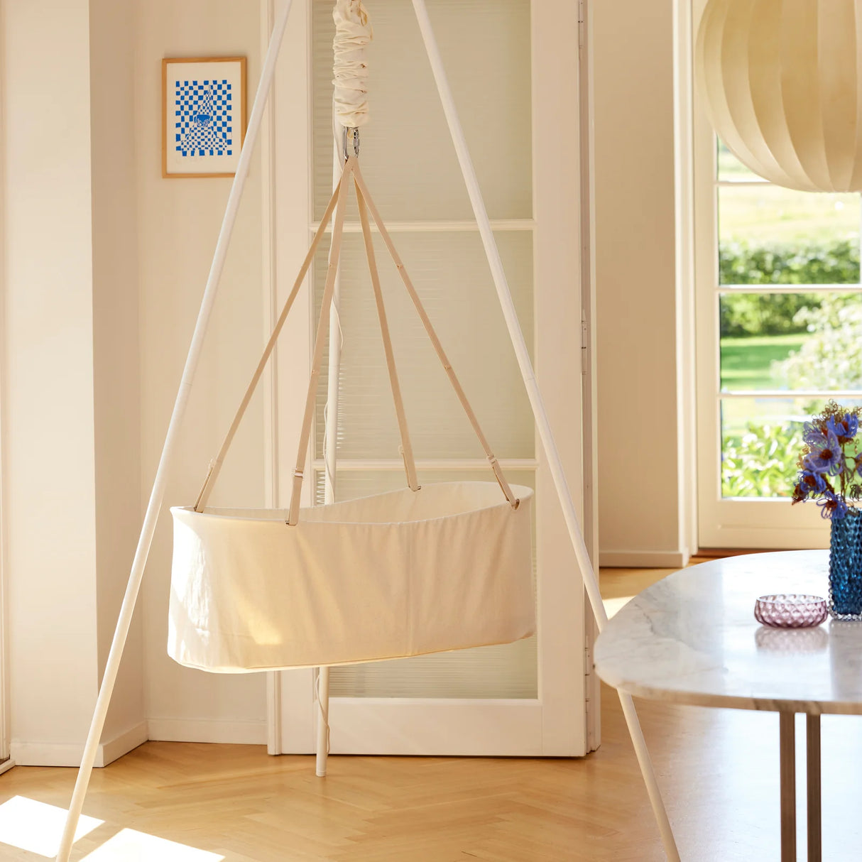 Membantu Baby Cradle with Stand & Cradle Bouncer