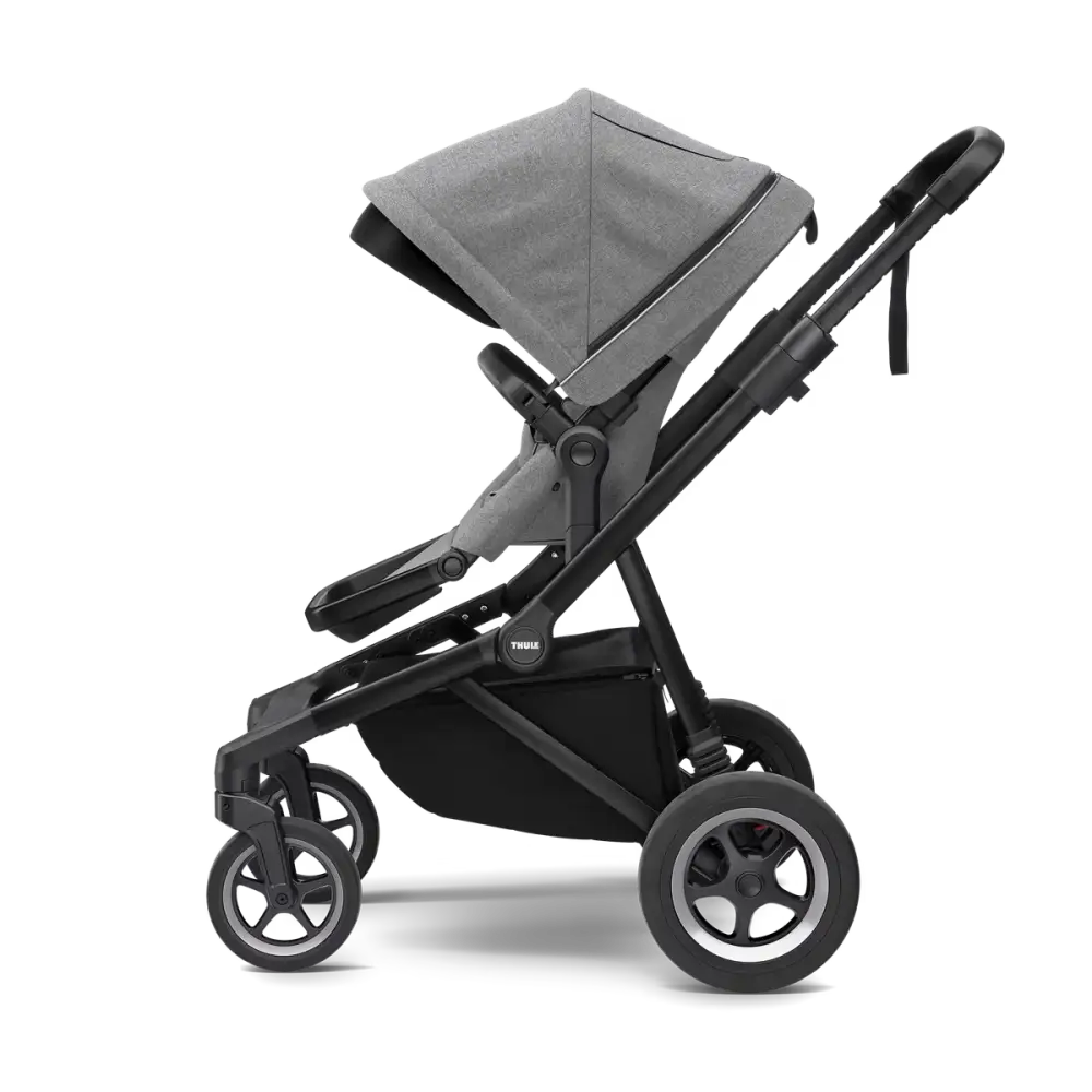 Thule Sleek Sittvagn Pre-Loved / Buggy (Grรฅ Melange/Svart) 12 + Mรฅnader Barnvagnar