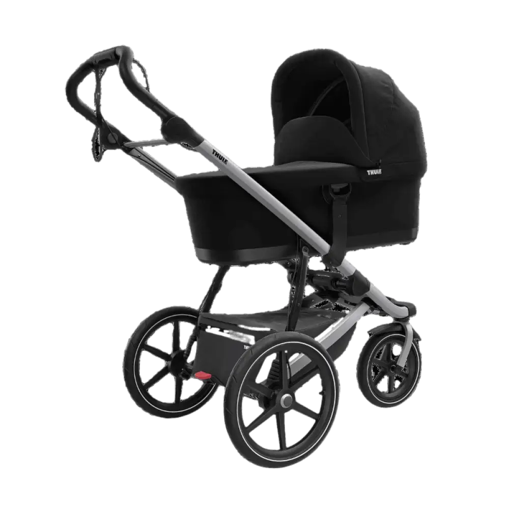 Thule Urban Glide 2 Enkel / Dubbel Nyfödd Set Pre-Loved (Svart Svart) 12 + Månader Joggingvagnar