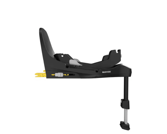 Maxi-Cosi FamilyFix 360 Pro i profil med tydlig vy av inbyggda ISOFIX-fästen
