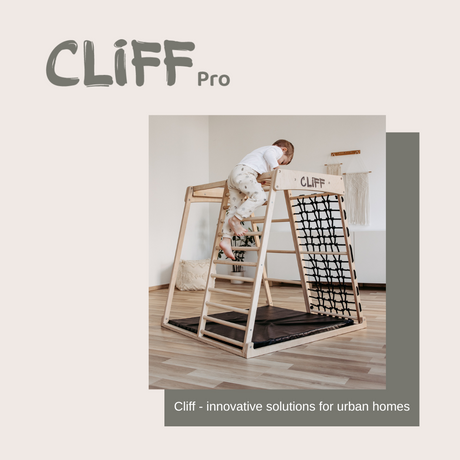 Cliff PRO – Premium indendørs klatrestativ til børn