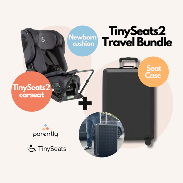 TinySeats2 Travel Bundle – TinySeats 2 car seat and SeatCase