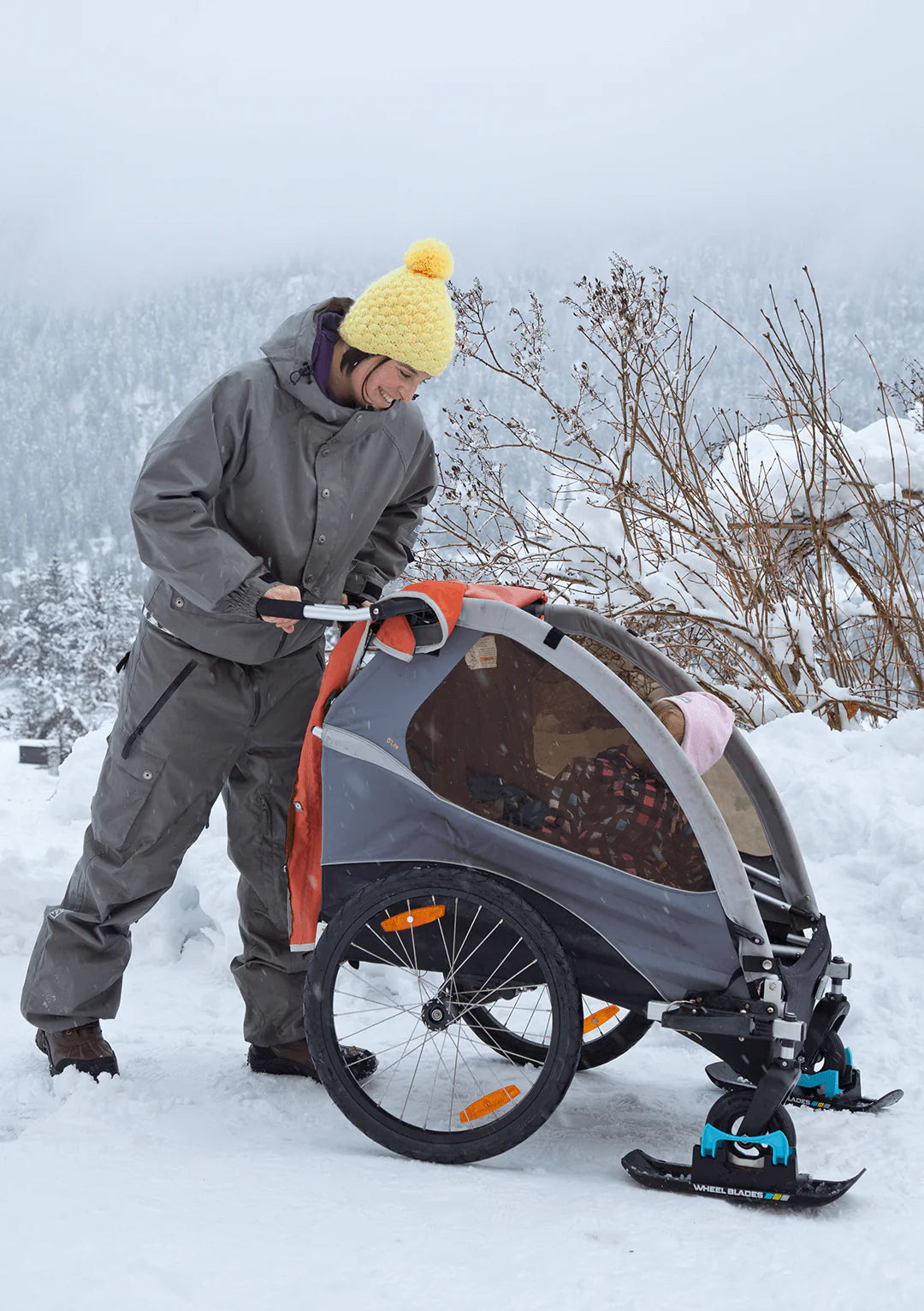 Wheelblades XL stroller skis (set)