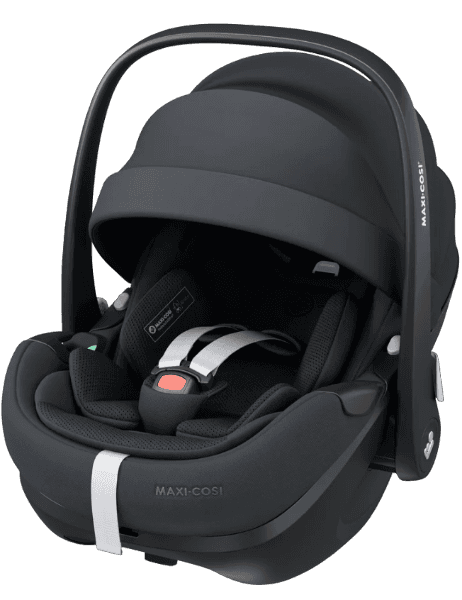 Hos Parently kan du hyra babyskyddet Maxi-Cosi Pebble 360 Pro 2 i svart tryggt och smidigt