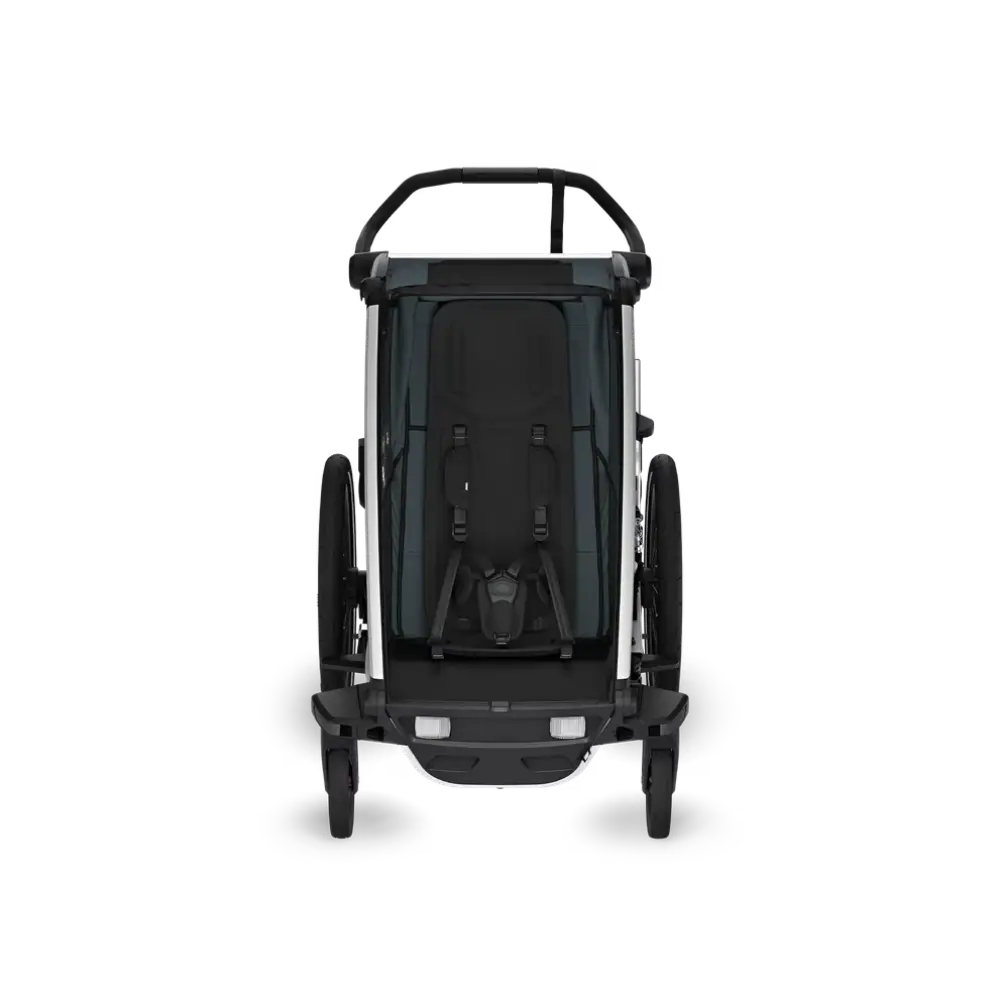 Hyr säkra multisportcykelvagnen Thule Chariot Cross 2 Enkel av Parently 