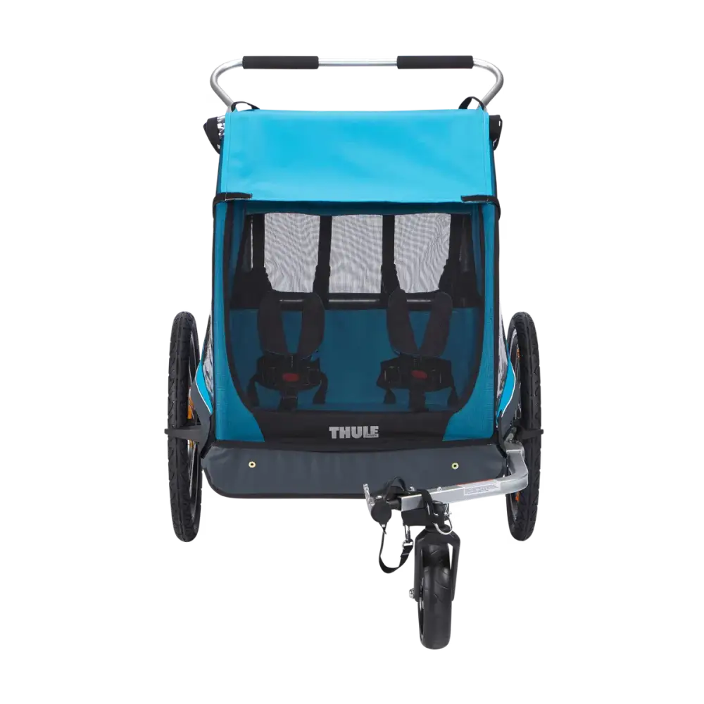 Thule Coaster XT Dubbel Cykelvagn i blå