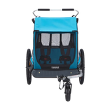Thule Coaster XT Dubbel Cykelvagn i blå