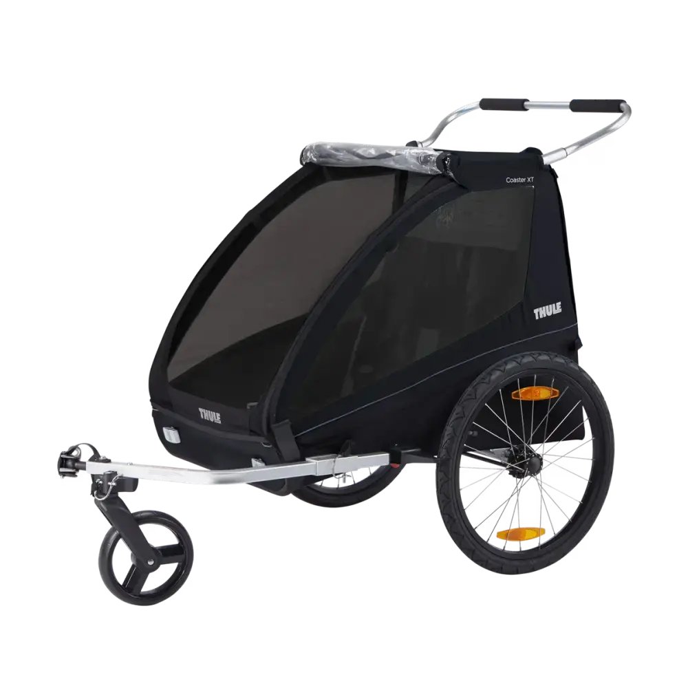 Thule Coaster XT Dubbel Cykelvagn i svart