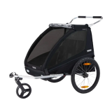 Thule Coaster XT Dubbel Cykelvagn i svart