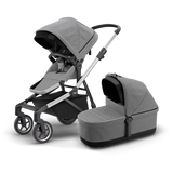 Thule Sleek Sittvagn Pre-Loved / Nyfödd (Grå Melange/Svart) 12 + Månader Barnvagnar